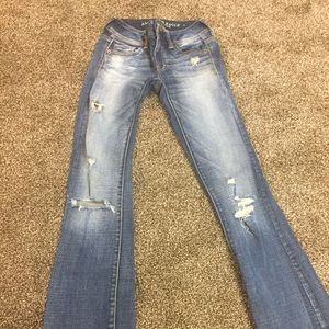 Ladies American Eagle jeans. Size 00 Regular.
